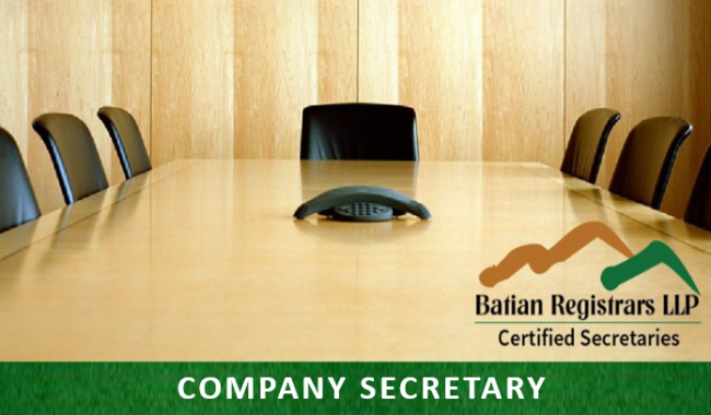 WHO IS A COMPANY SECRETARY?